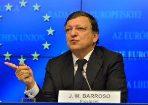 Jos Manuel Barroso, President of the EC participates to the Tripartite social summit for growth and employment - 18/10/2012
