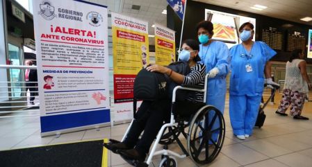 Atencion Coronavirus en Aeropuertos